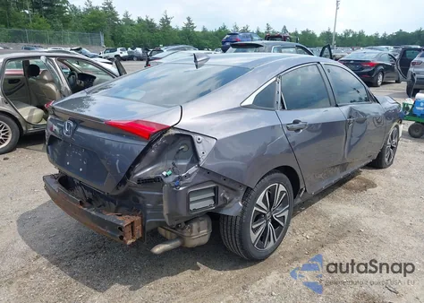 2016 Honda Civic Ex-T из США, поврежденный, VIN 19XFC1F31GE213422